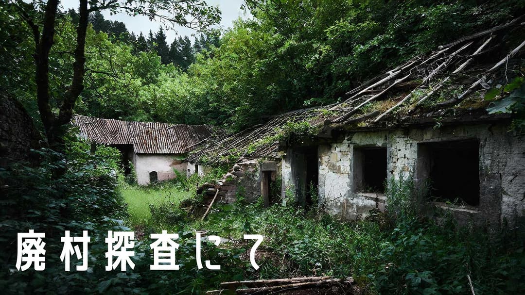 廃村探査にて background image