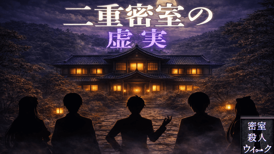 二重密室の虚実 background image