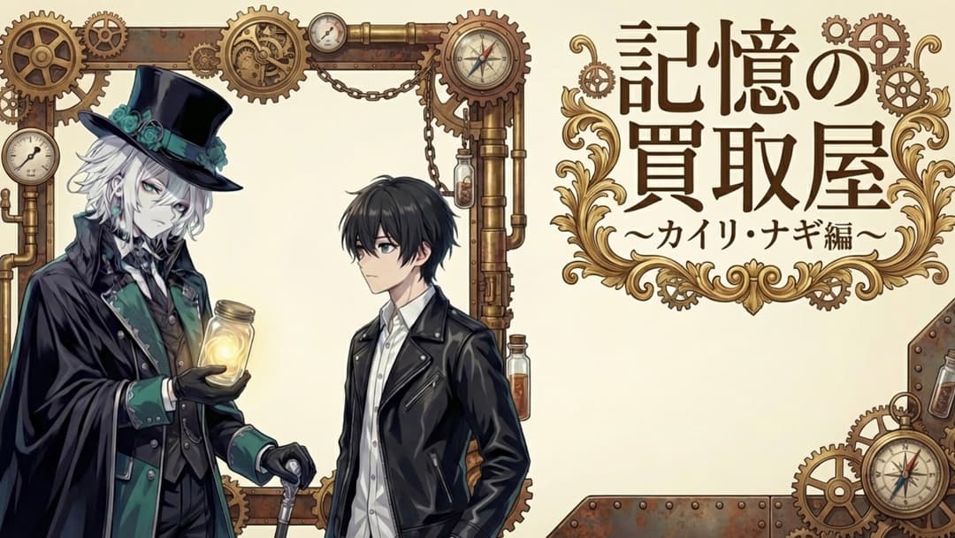 記憶の買取屋～カイリ・ナギ編 background image