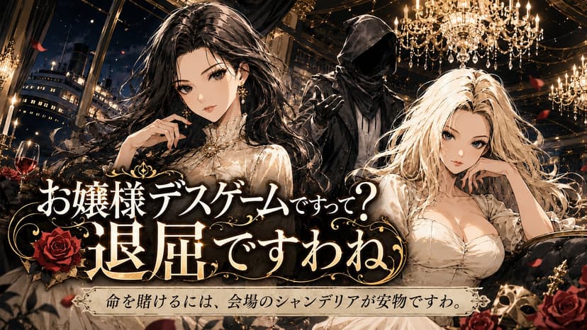 お嬢様デスゲームですって？退屈ですわね