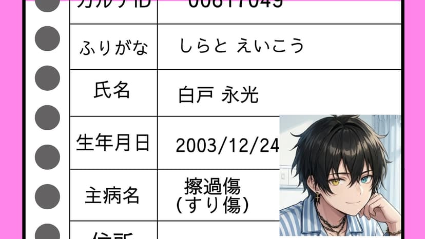 Vチューバーの入院