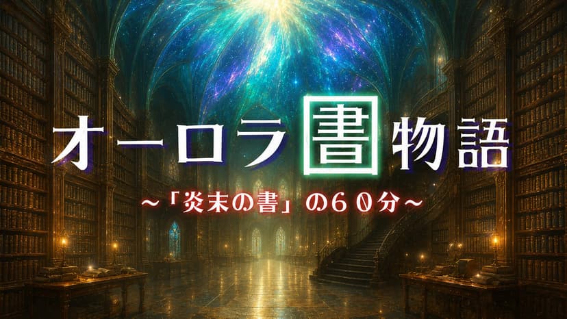 《オーロラ圕物語》〜炎末の書の60分〜