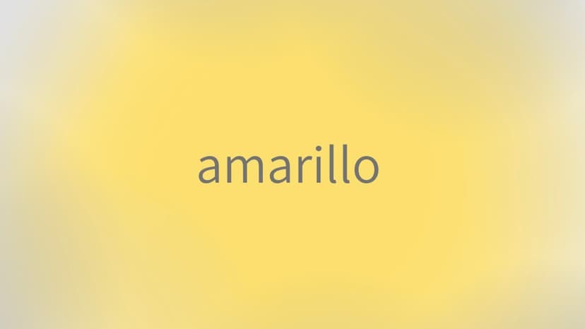 amarillo