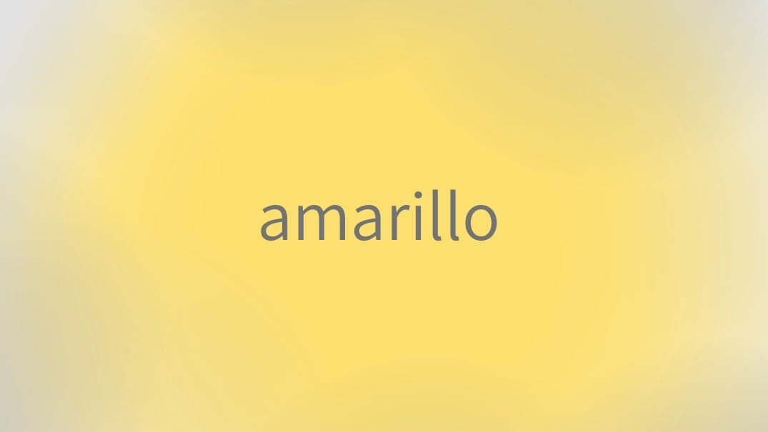amarillo