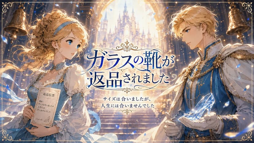 ガラスの靴が返品されました