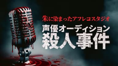 朱に染まったアフレコスタジオ：声優オーディション殺人事件 background image