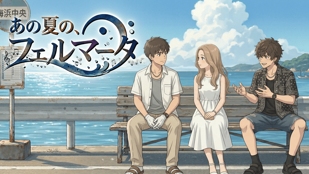 あの夏の、フェルマータ background image