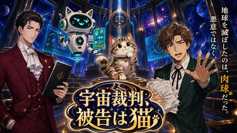 宇宙裁判、被告は猫