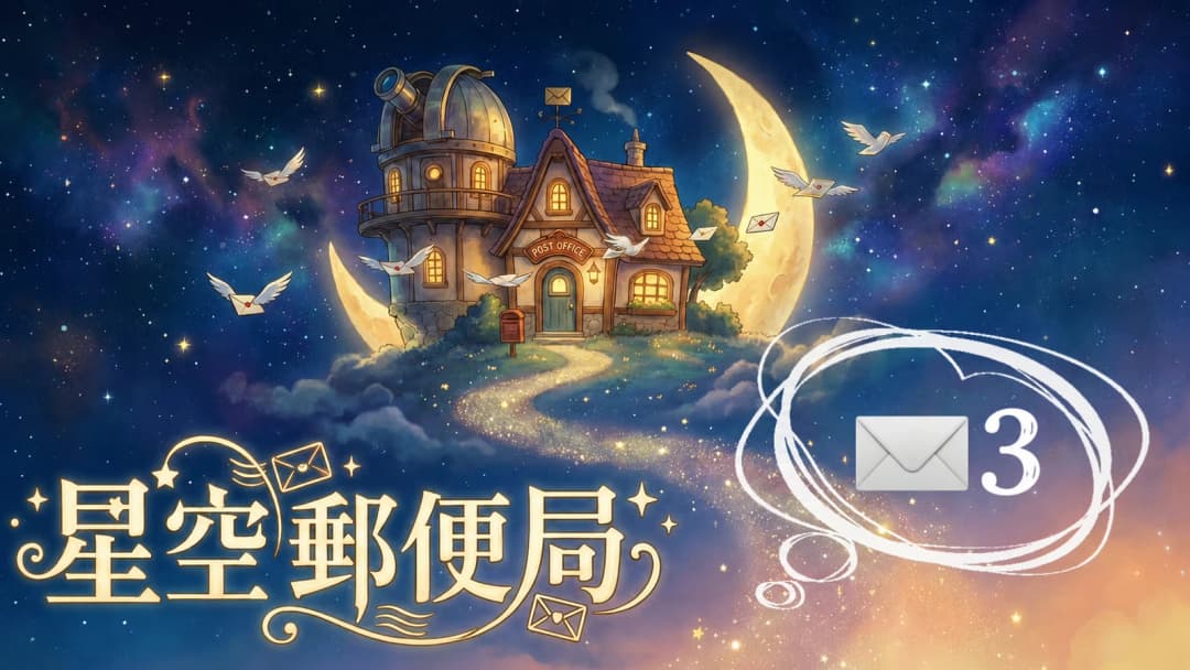 星空郵便局✉️３ background image