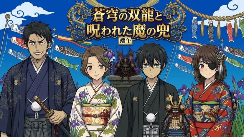 蒼穹の双竜と呪いの魔の兜