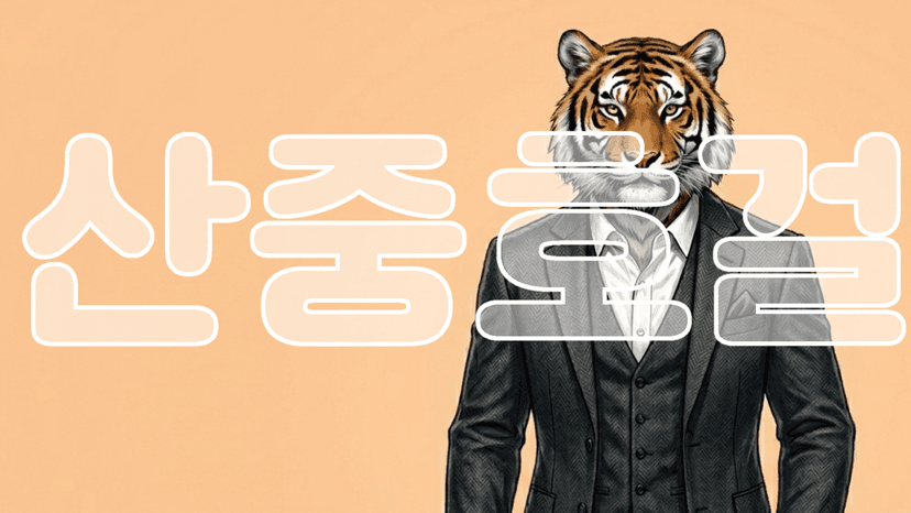 산중호걸 포스터
