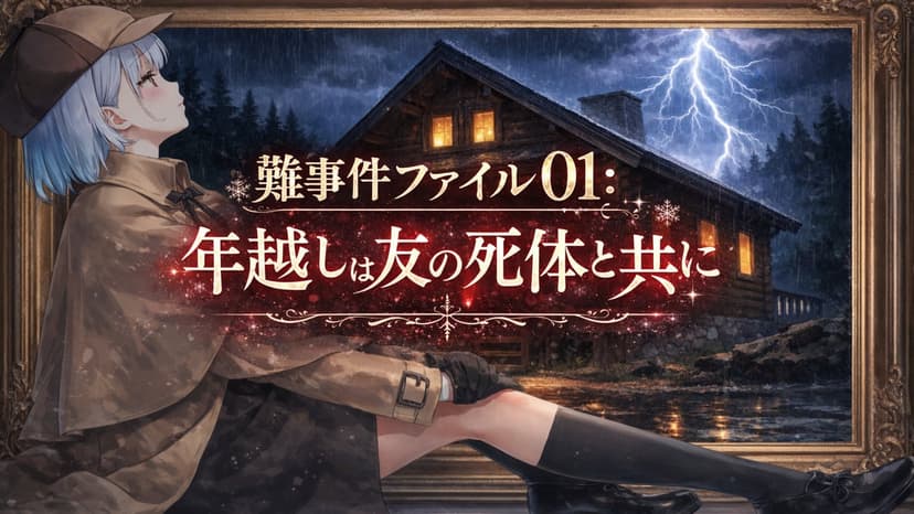 難事件ファイル01：年越しは友の死体と共に