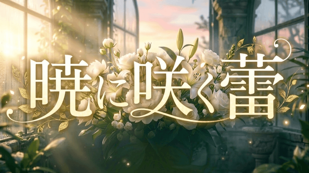 暁に咲く蕾 background image