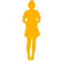 ほんわかした感じの女
