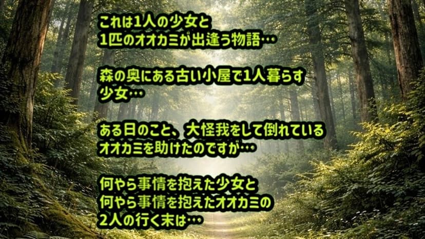 ××のオオカミと××の少女