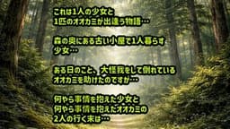 ××のオオカミと××の少女