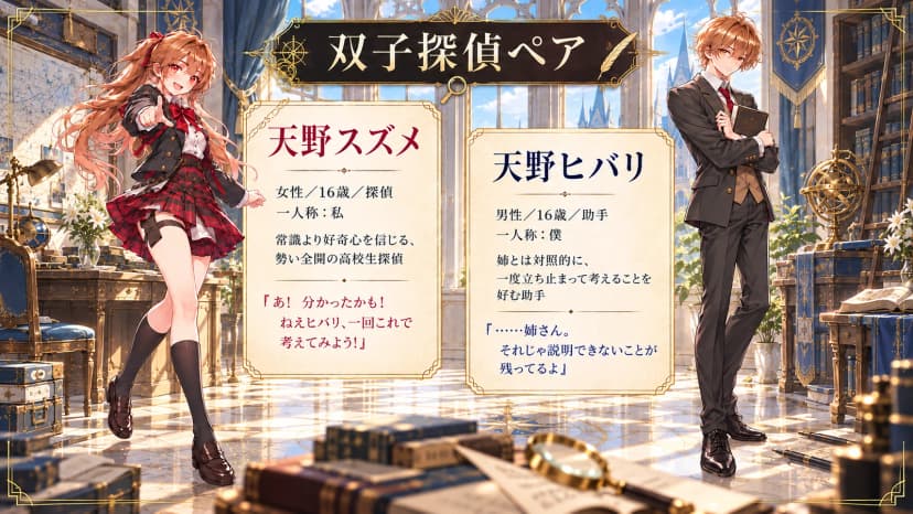 二人の推理は終わらない