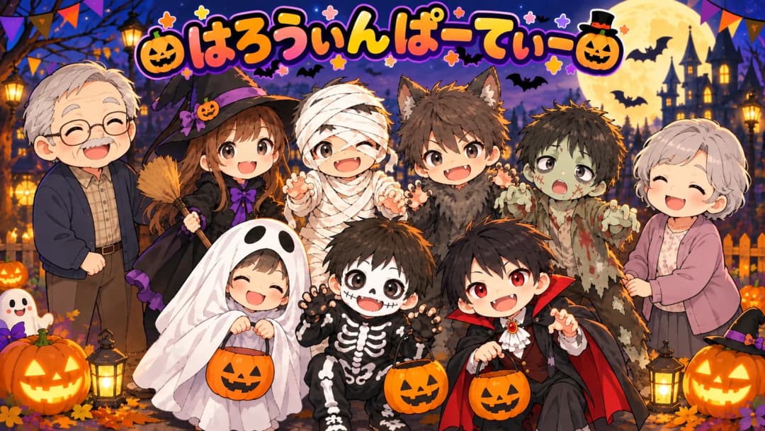 はろうぃんぱーてぃー background image