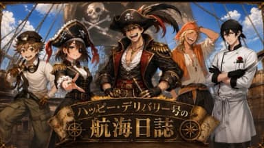 ハッピー・デリバリー号の航海日誌 background image