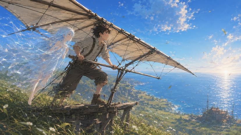 ボクとキミとの風吹く丘。小さな翼の物語
