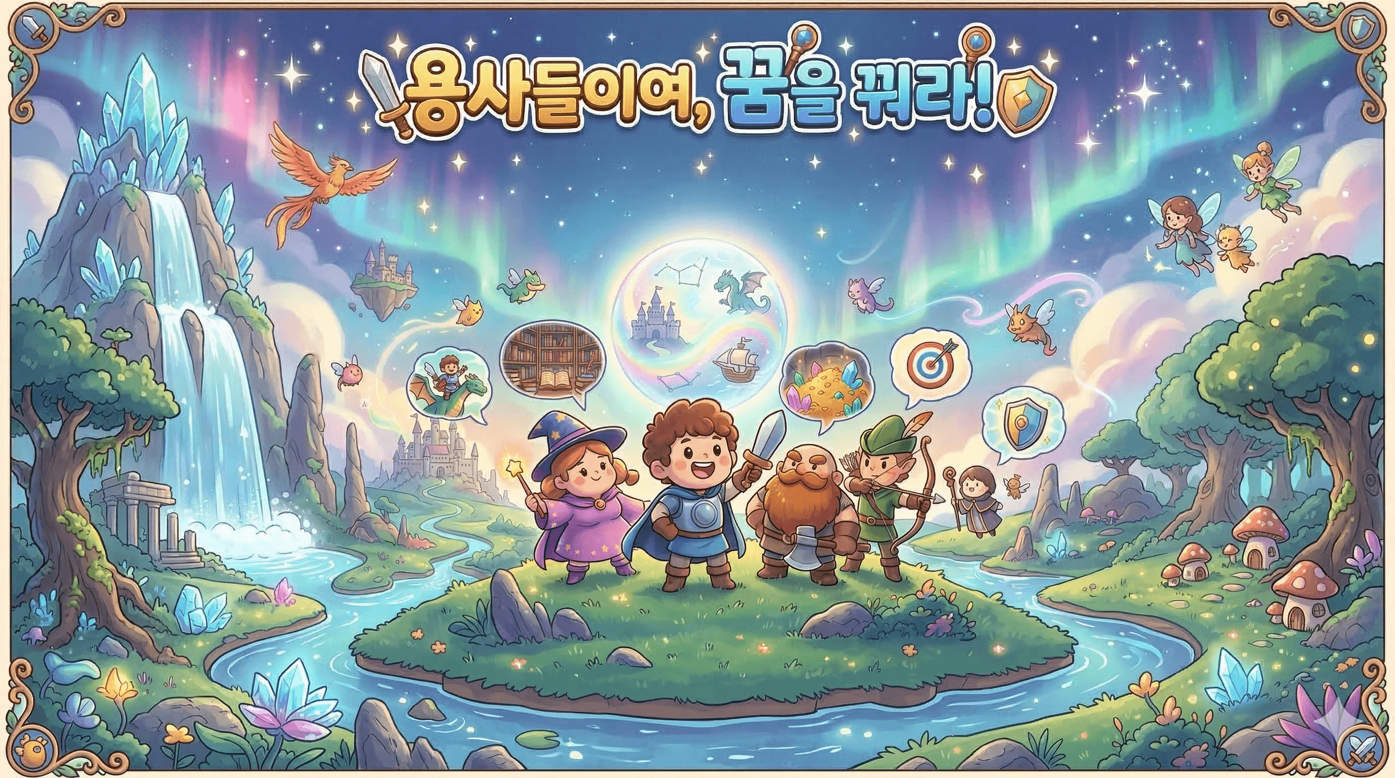 용사들이여, 꿈을 꿔라! [아르카나 시리즈 광대 편]