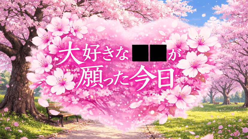 大好きな◼️◼️が願った今日