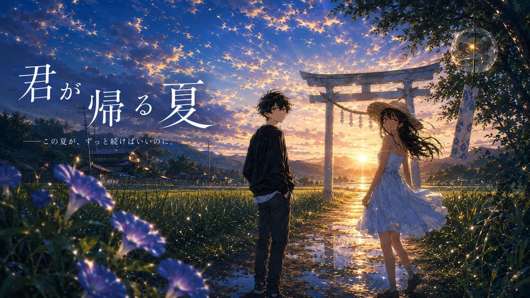 君が帰る夏 background image