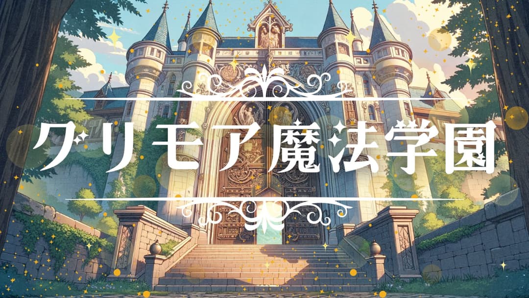 グリモア魔法学園 background image