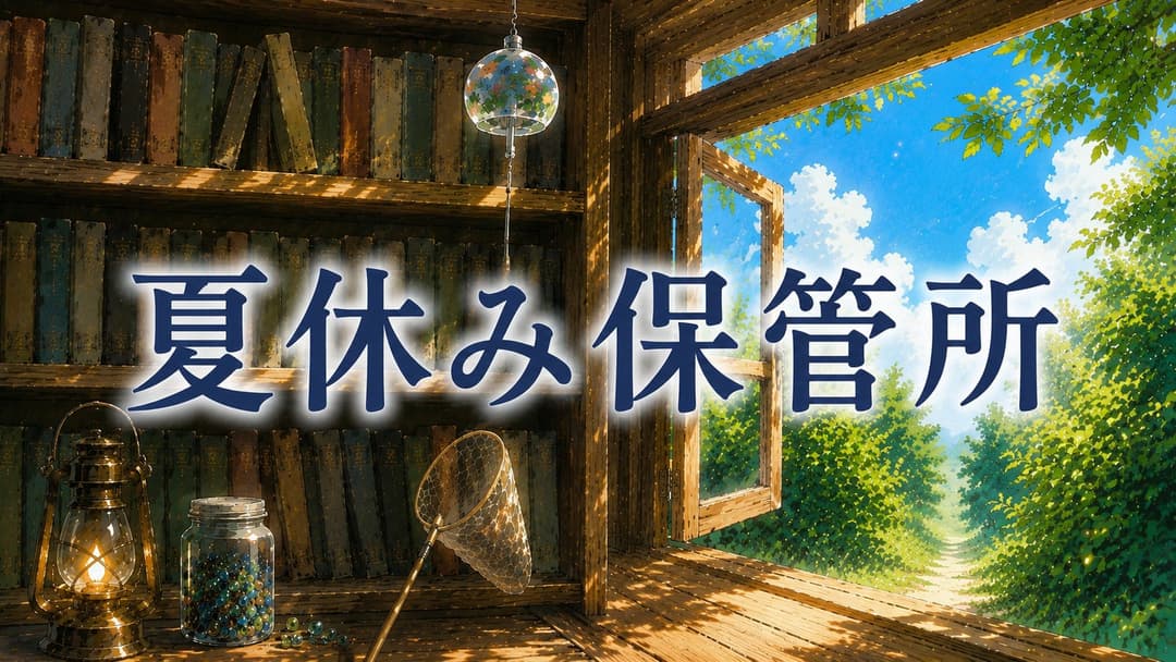 夏休み保管所 background image