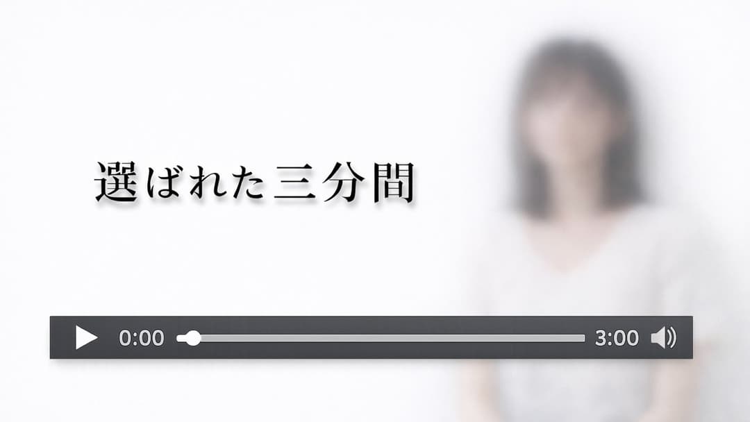 選ばれた三分間 background image