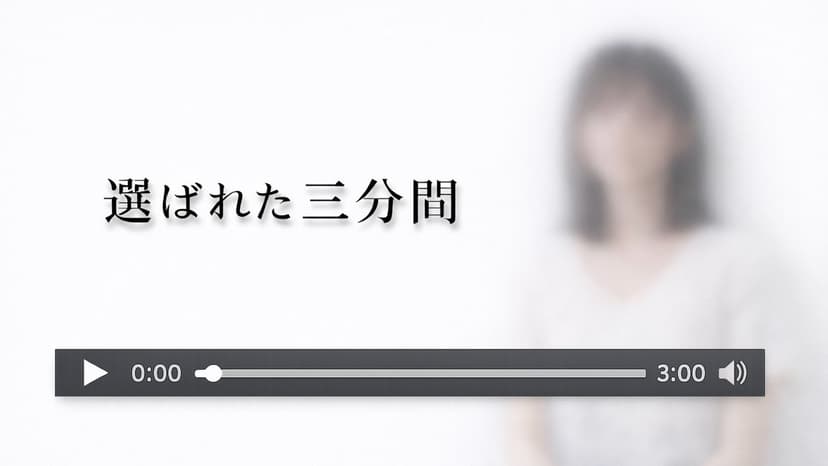 選ばれた三分間