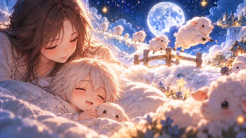 羊を数えてあげるASMR