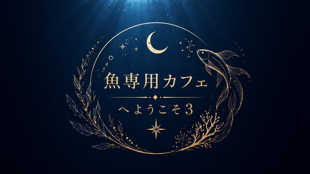 魚専用カフェへようこそ３ background image