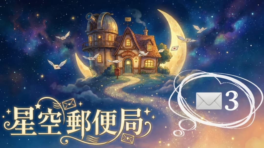 星空郵便局✉️３ background image