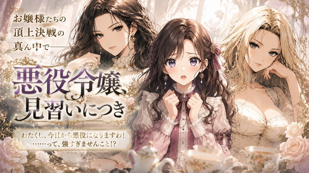 悪役令嬢、見習いにつき background image