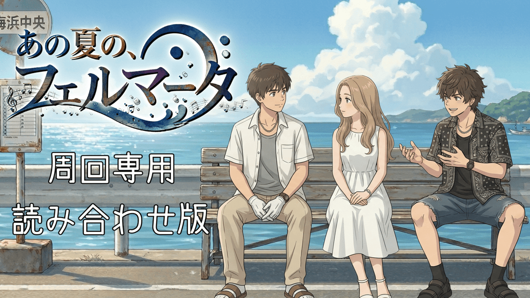 あの夏の、フェルマータ【周回用台本】 background image