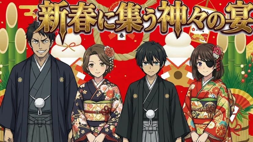 新春に集う神々の宴