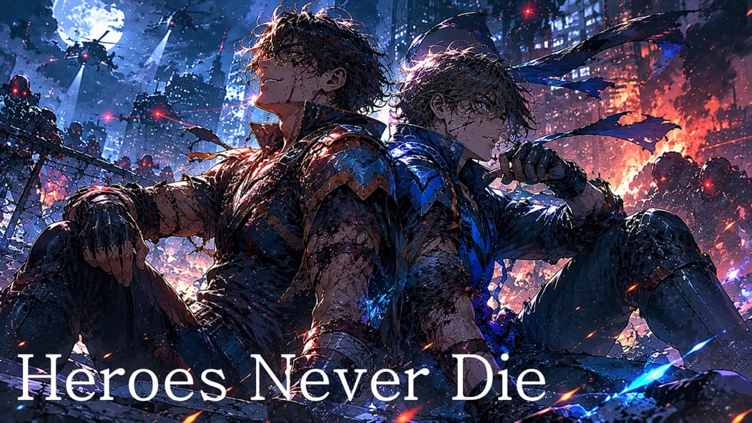 Heroes Never Die background image