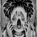 叫ぶ男 （呪われた絵）
