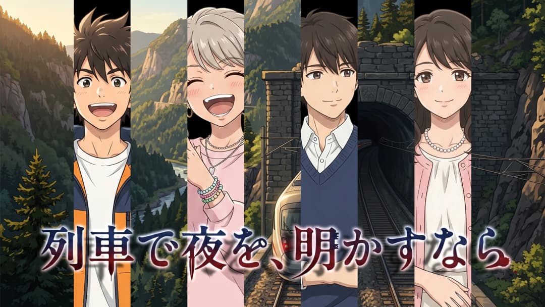列車で夜を、明かすなら background image