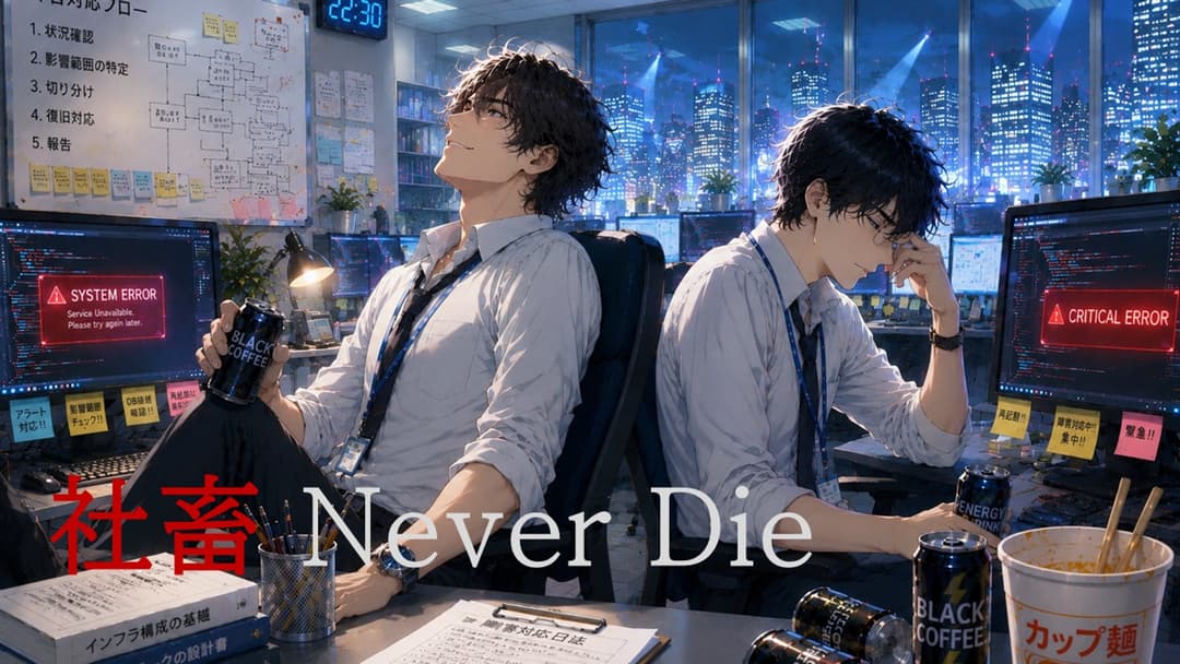 社畜 Never Die background image