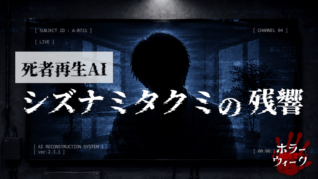 死者再生AI シズナミタクミの残響 background image