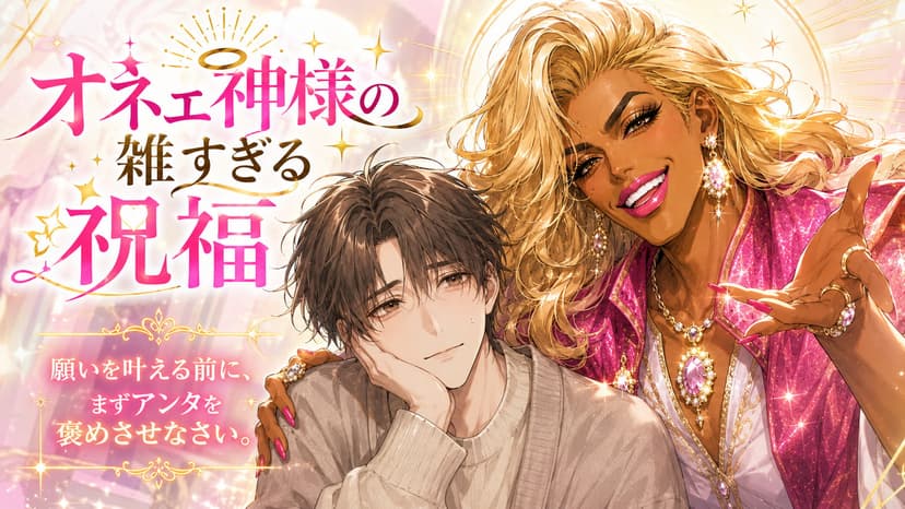 オネェ神様の雑すぎる祝福