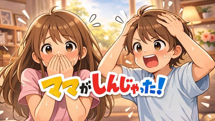 ママがしんじゃった！