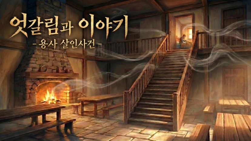 엇갈림과 이야기-용사 살인 사건- 포스터