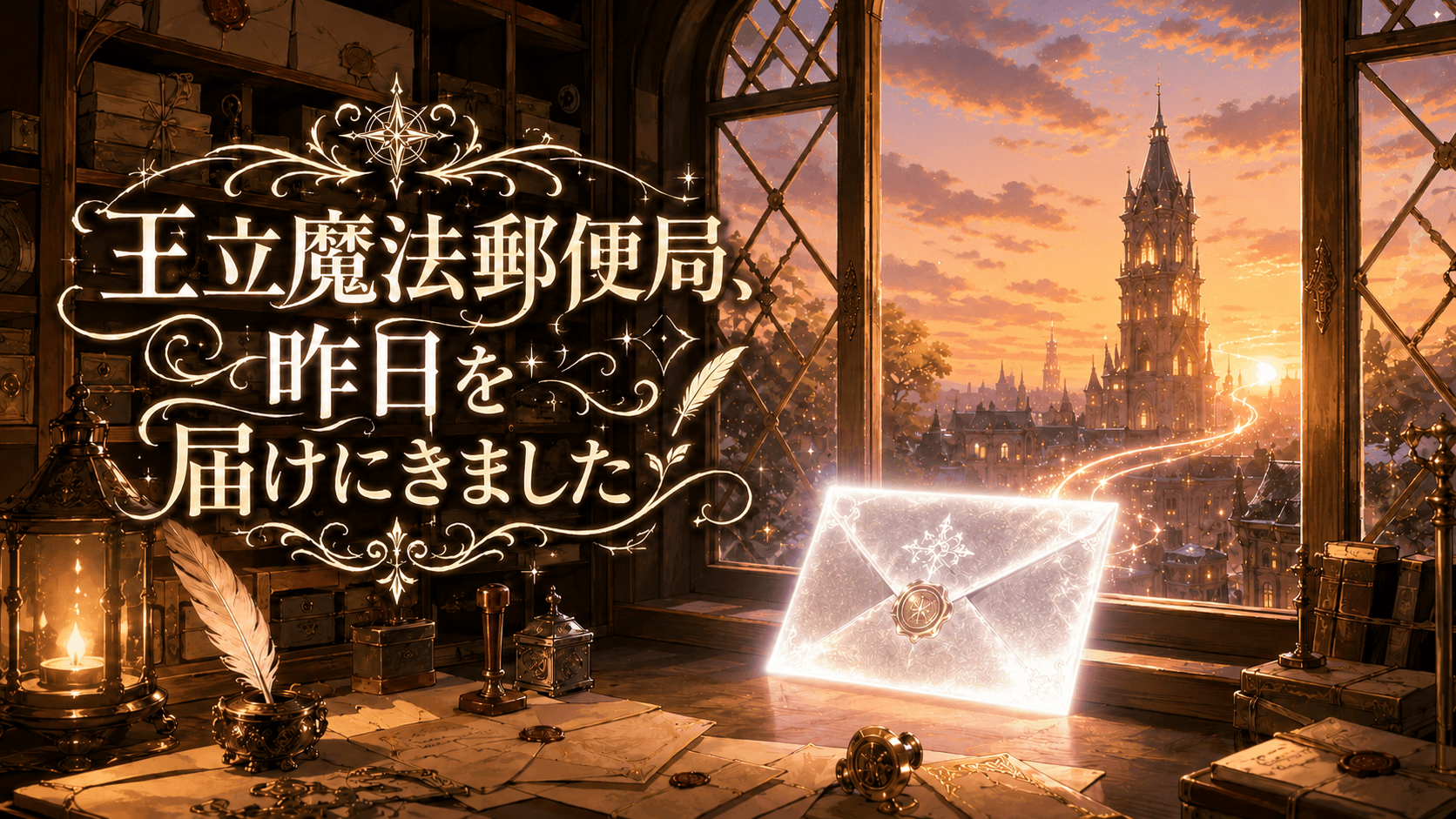 王立魔法郵便局、昨日を届けにきました