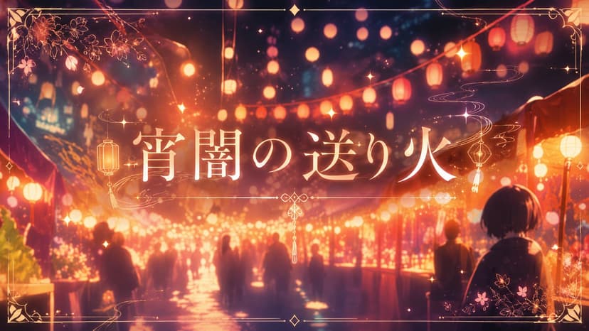 宵闇の送り火