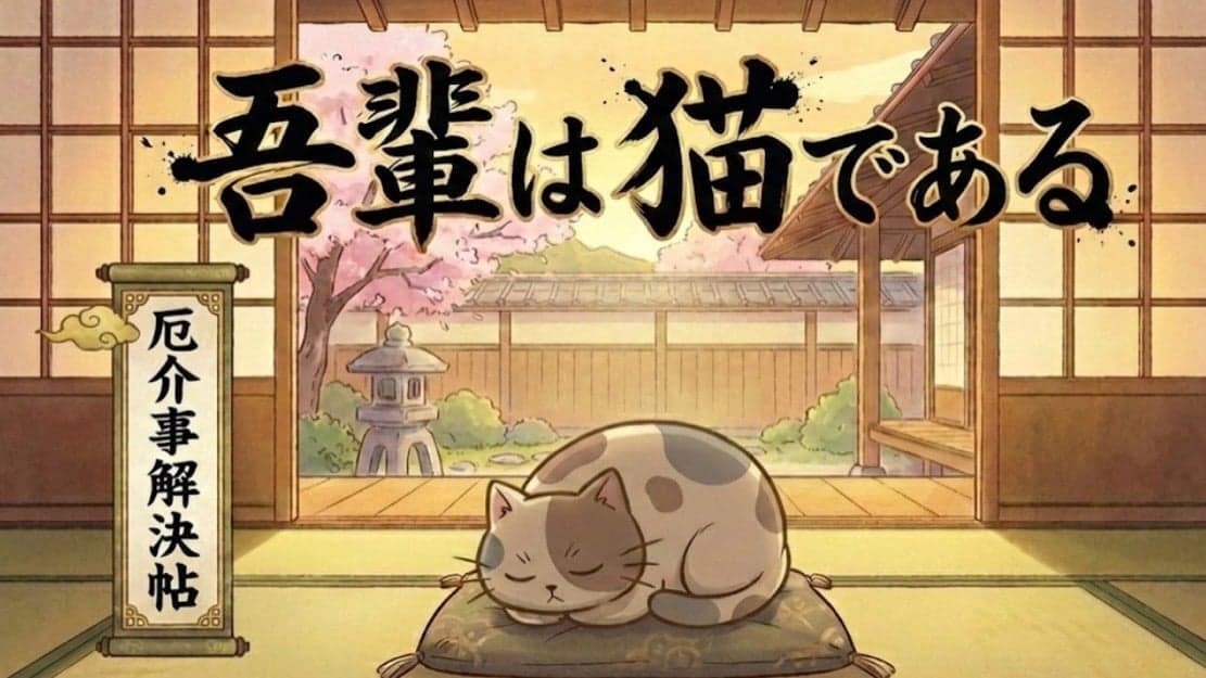 吾輩は猫である