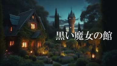 黒い魔女の館 background image