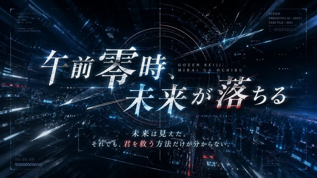 午前零時、未来が落ちる background image